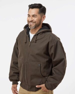 DRI DUCK Men's Cheyenne Boulder Cloth™ Hooded Jacket with Tricot Quilt Lining - Image 41