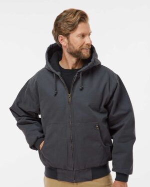DRI DUCK Men's Cheyenne Boulder Cloth™ Hooded Jacket with Tricot Quilt Lining - Image 10