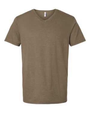 American Apparel Unisex CVC V-Neck Tee - Image 13