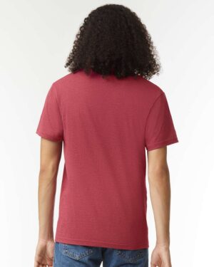 American Apparel Unisex CVC V-Neck Tee - Image 36