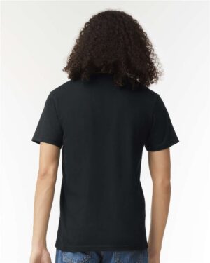 American Apparel Unisex CVC V-Neck Tee - Image 6
