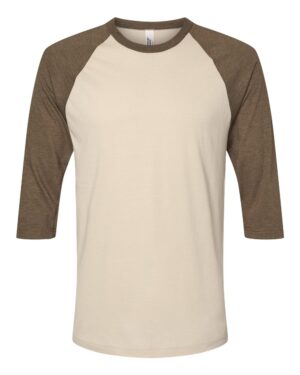 American Apparel Unisex CVC Three-Quarter Sleeve Tee - Image 7