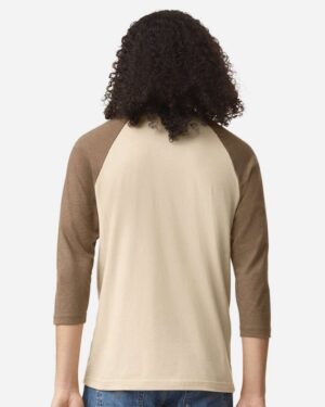 American Apparel Unisex CVC Three-Quarter Sleeve Tee - Image 12