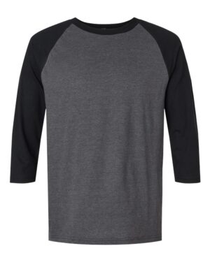 American Apparel Unisex CVC Three-Quarter Sleeve Tee - Image 13