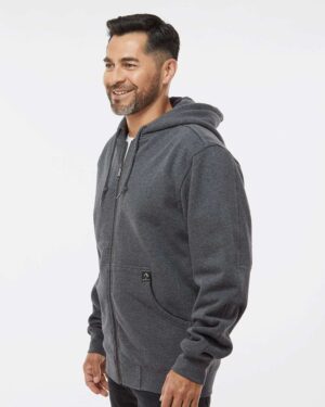 DRI DUCK Men's Crossfire Heavyweight Power Fleece Hooded Jacket with Thermal Lining - Image 11