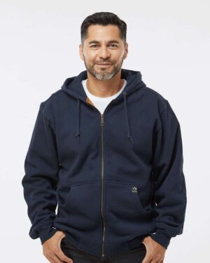 DRI DUCK Men's Crossfire Heavyweight Power Fleece Hooded Jacket with Thermal Lining - Image 16