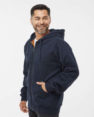 DRI DUCK Men's Crossfire Heavyweight Power Fleece Hooded Jacket with Thermal Lining - Image 17
