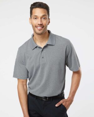 Paragon Men's Saratoga Performance Mini Mesh Polo - Image 52