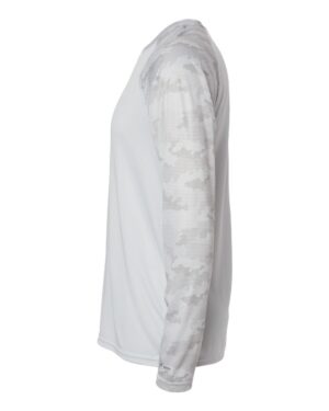 Paragon Unisex Cayman Performance Camo Colorblocked Long Sleeve T-Shirt - Image 3