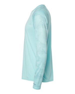 Paragon Unisex Cayman Performance Camo Colorblocked Long Sleeve T-Shirt - Image 9