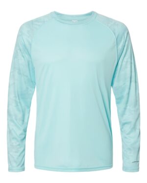 Paragon Unisex Cayman Performance Camo Colorblocked Long Sleeve T-Shirt - Image 7