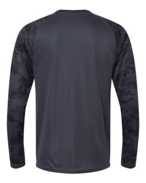 Paragon Unisex Cayman Performance Camo Colorblocked Long Sleeve T-Shirt - Image 20