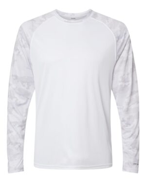 Paragon Unisex Cayman Performance Camo Colorblocked Long Sleeve T-Shirt - Image 55
