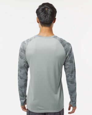 Paragon Unisex Cayman Performance Camo Colorblocked Long Sleeve T-Shirt - Image 30