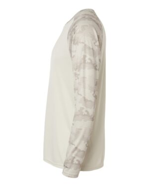 Paragon Unisex Cayman Performance Camo Colorblocked Long Sleeve T-Shirt - Image 51