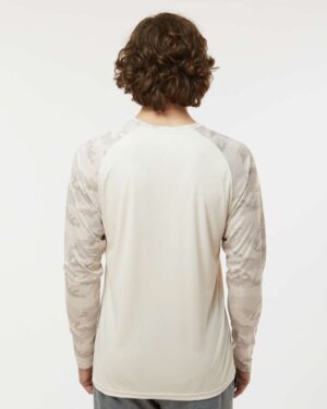Paragon Unisex Cayman Performance Camo Colorblocked Long Sleeve T-Shirt - Image 54