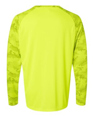 Paragon Unisex Cayman Performance Camo Colorblocked Long Sleeve T-Shirt - Image 44