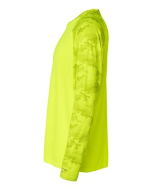 Paragon Unisex Cayman Performance Camo Colorblocked Long Sleeve T-Shirt - Image 45