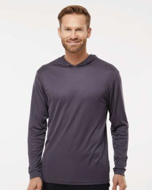 Paragon Unisex Bahama Performance Hooded Long Sleeve T-Shirt - Image 34