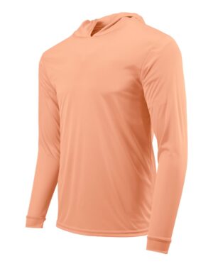 Paragon Unisex Bahama Performance Hooded Long Sleeve T-Shirt - Image 30