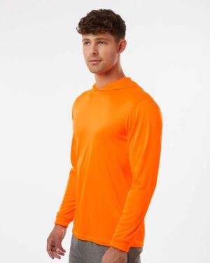 Paragon Unisex Bahama Performance Hooded Long Sleeve T-Shirt - Image 65