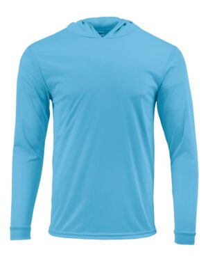 Paragon Unisex Bahama Performance Hooded Long Sleeve T-Shirt - Image 13