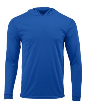 Paragon Unisex Bahama Performance Hooded Long Sleeve T-Shirt - Image 79