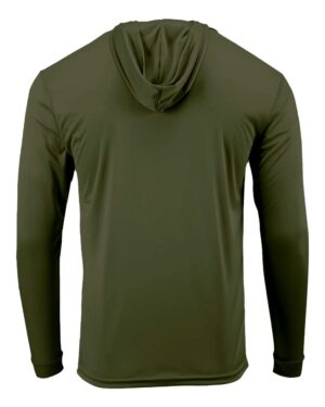 Paragon Unisex Bahama Performance Hooded Long Sleeve T-Shirt - Image 68