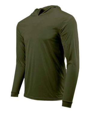 Paragon Unisex Bahama Performance Hooded Long Sleeve T-Shirt - Image 69