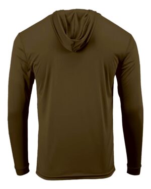Paragon Unisex Bahama Performance Hooded Long Sleeve T-Shirt - Image 101
