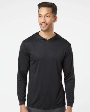 Paragon Unisex Bahama Performance Hooded Long Sleeve T-Shirt - Image 19