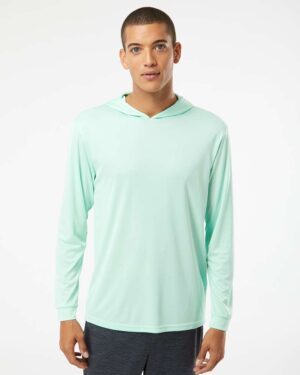 Paragon Unisex Bahama Performance Hooded Long Sleeve T-Shirt - Image 52