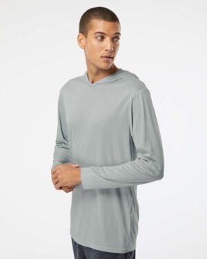 Paragon Unisex Bahama Performance Hooded Long Sleeve T-Shirt - Image 47