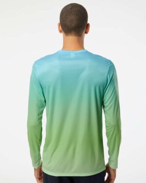 Paragon Unisex Barbados Performance Pin Dot Long Sleeve T-Shirt - Image 6