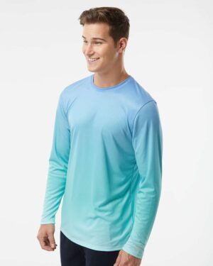 Paragon Unisex Barbados Performance Pin Dot Long Sleeve T-Shirt - Image 20