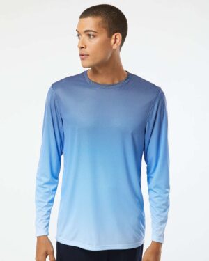 Paragon Unisex Barbados Performance Pin Dot Long Sleeve T-Shirt - Image 25