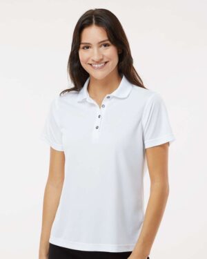 Paragon Women's Saratoga Performance Mini Mesh Polo - Image 124