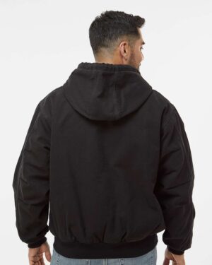 DRI DUCK Men's Tall Cheyenne Boulder Cloth™ Hooded Jacket with Tricot Quilt Lining - Image 6