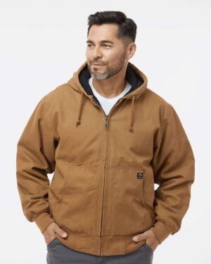 DRI DUCK Men's Tall Cheyenne Boulder Cloth™ Hooded Jacket with Tricot Quilt Lining - Image 34
