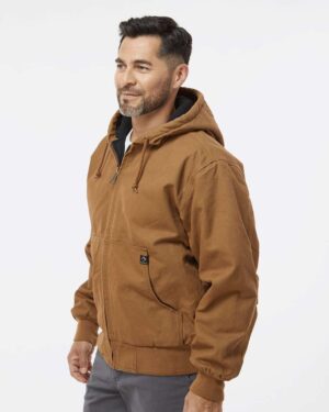 DRI DUCK Men's Tall Cheyenne Boulder Cloth™ Hooded Jacket with Tricot Quilt Lining - Image 35