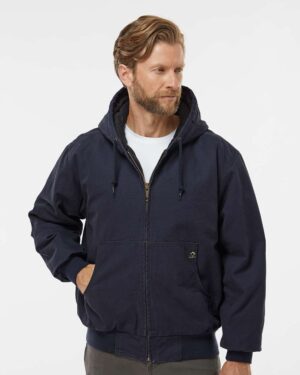 DRI DUCK Men's Tall Cheyenne Boulder Cloth™ Hooded Jacket with Tricot Quilt Lining - Image 28