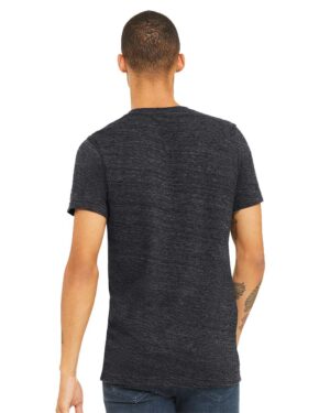 BELLA + CANVAS Unisex Textured Jersey V-Neck Tee - Image 12