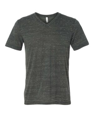 BELLA + CANVAS Unisex Textured Jersey V-Neck Tee - Image 13