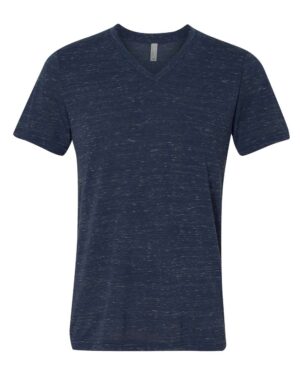 BELLA + CANVAS Unisex Textured Jersey V-Neck Tee - Image 31