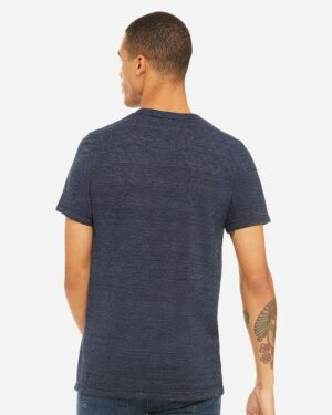 BELLA + CANVAS Unisex Textured Jersey V-Neck Tee - Image 39