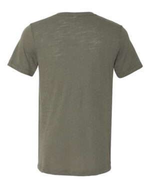 BELLA + CANVAS Unisex Textured Jersey V-Neck Tee - Image 41