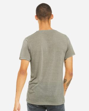 BELLA + CANVAS Unisex Textured Jersey V-Neck Tee - Image 54