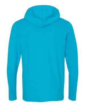 Gildan Unisex Softstyle® Lightweight Hooded Long Sleeve T-Shirt - Image 3