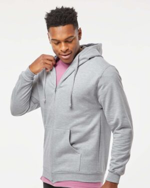 Tultex Unisex Full-Zip Hooded Sweatshirt - Image 35