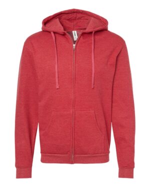 Tultex Unisex Full-Zip Hooded Sweatshirt - Image 37